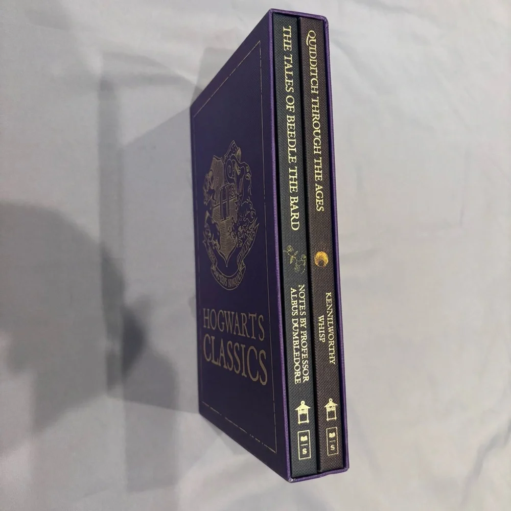 Hogwarts Classics Box Set Slipcover Beedle Bard Quidditch Fantastic Beasts Books - Picture 8 of 8